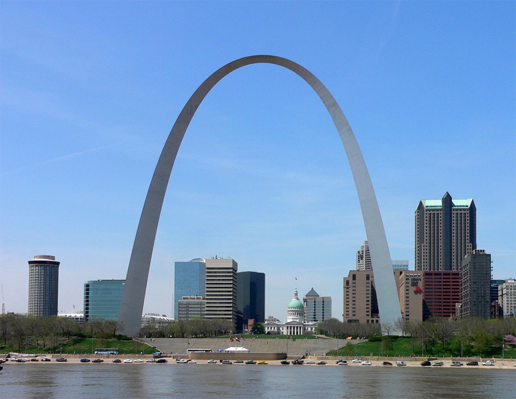 The St. Louis Arch (Gateway Arch)